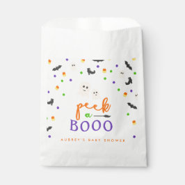 Bolsa De Papel Peek a Boo Halloween Baby Shower