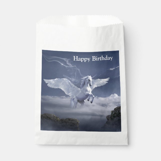 Bolsa De Papel Pegasus en vuelo   (Anverso)