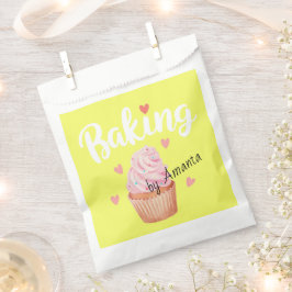 Bolsa De Papel Pegatina de Baking Love