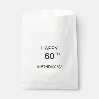 Bolsa De Papel Pegatinas personalizadas de cumpleaños para besos