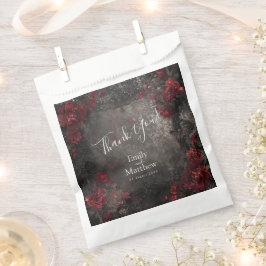 Bolsa De Papel Peonías góticas barrocas