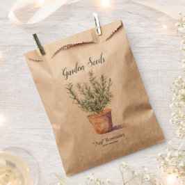 Bolsa De Papel Pequeñas bolsas de semillas para jardines urbanos 