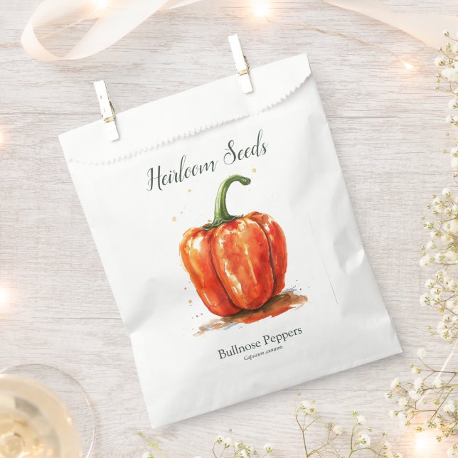 Bolsa De Papel Pequeñas bolsas de semillas para jardines urbanos  (Cortado)