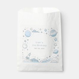 Bolsa De Papel Pequeño astronauta, niños del mundo grande