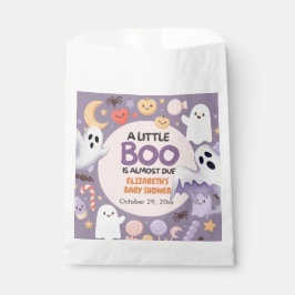 Bolsa De Papel Pequeño Boo ducha de bebé Calabaza Halloween