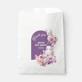 Bolsa De Papel Pequeño Boo rosa espeluznante ducha bebé gracias