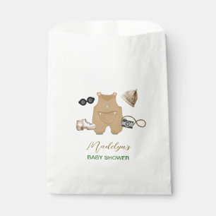 Bolsa De Papel Pequeño Explorador Bosque Senderismo Baby Shower