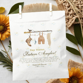 Bolsa De Papel Pequeño trotamundos para el futuro de la pesca de 