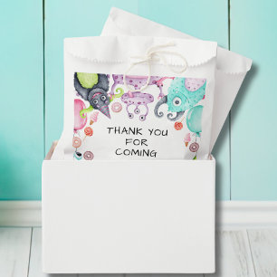 Bolsa De Papel Pequeños monstruos niños fiesta de cumpleaños favo