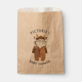 Bolsa De Papel Pequeños Navidades de renos en Baby Shower