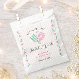 Bolsa De Papel Perfect Match Pickleball Bridal Shower Welcome