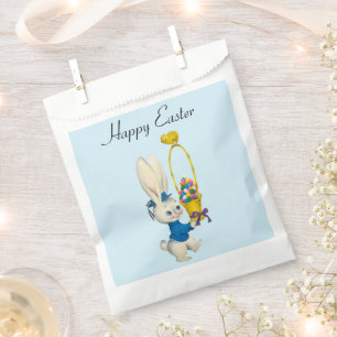 Bolsa De Papel Perfecto, Guay Feliz Pascua, Conejo