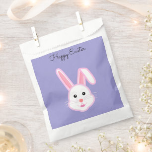 Bolsa De Papel Perfecto, Guay Feliz Pascua, Conejo Púrpura