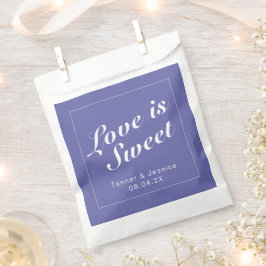 Bolsa De Papel Periwinkle y Boda Minimalista moderno blanco