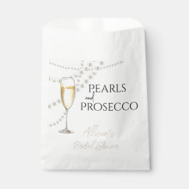 Bolsa De Papel Perlas y Prosecco