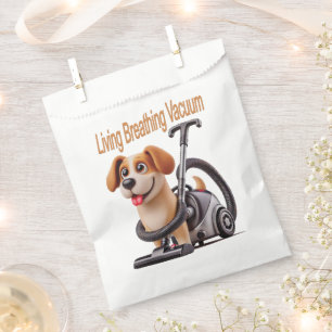 Bolsa De Papel Perro Aspiradora Vivo Respirando
