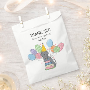 Bolsa De Papel Perro azul napolitano espumoso