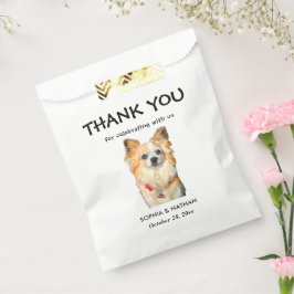 Bolsa De Papel Perro Chihuahua Personalizado Gracias