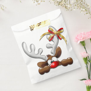 Bolsa De Papel Personaje de Navidades divertidos y desconcertados