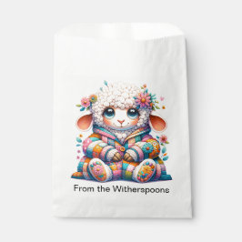 Bolsa De Papel Personajes preciosos tema de bebé o Pascua