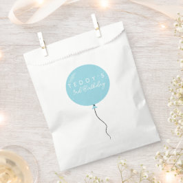 Bolsa De Papel Personalised Balloon Party birthday christening 