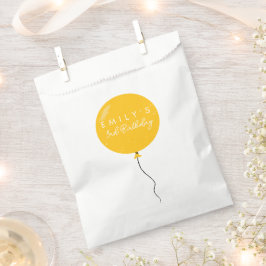 Bolsa De Papel Personalised Balloon Party birthday christening 