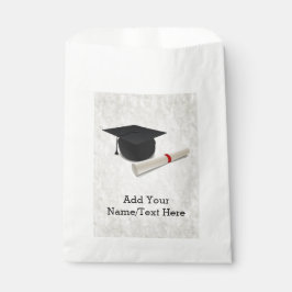 Bolsa De Papel Personalizable de Diploma de Título de Graduación