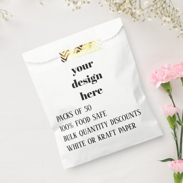 Bolsa De Papel Personalización o Personalizar (Sellado)