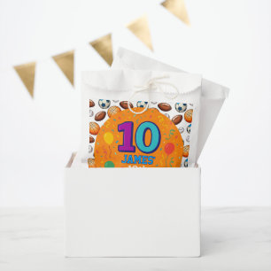Bolsa De Papel Personalizado 10.º tema deportivo