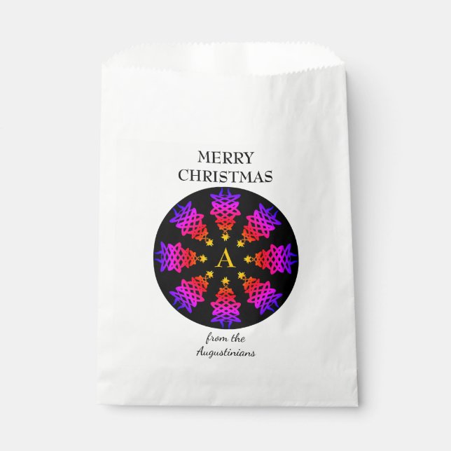 Bolsa De Papel Personalizado | ÁRBOL NAVIDAD | Festividad (Anverso)