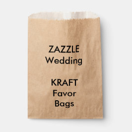 Bolsa De Papel Personalizado boda KRAFT Bolsa de favorecedor de p