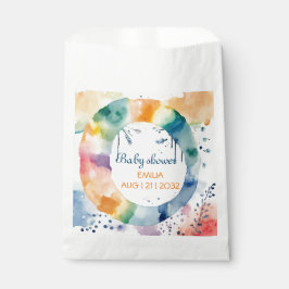 Bolsa De Papel Personalizado de Baby Shower de Cute BOHO