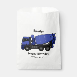 Bolsa De Papel Personalizado de camión de transporte de mezcla de