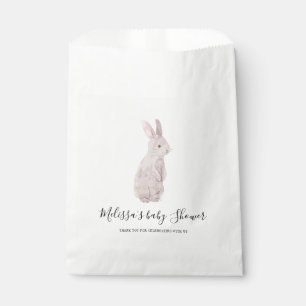 Bolsa De Papel Personalizado de Conejo de Moda de Woodland Baby S