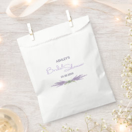 Bolsa De Papel Personalizado de los paquetes de flor de lavanda d