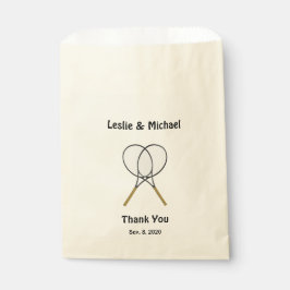 Bolsa De Papel Personalizado de raquetas de tenis