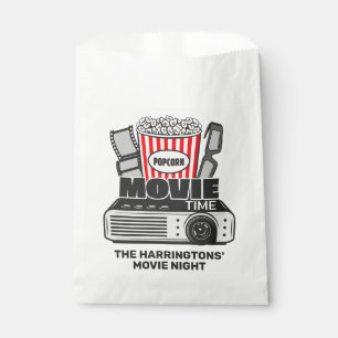 Bolsa De Papel Personalizado de texto y tiempo de película de col