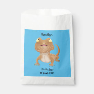 Bolsa De Papel Personalizado del lagarto de dragón barbudo