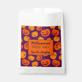 Bolsa De Papel Personalizado del partido de Halloween trata la bo