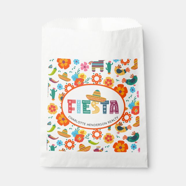 Bolsa De Papel Personalizado Fiesta Fiesta (Anverso)