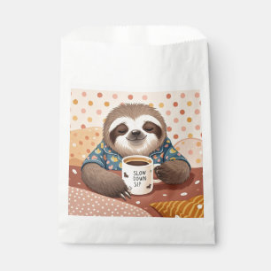 Bolsa De Papel Personalizado perezoso con ojos somnolientos exage