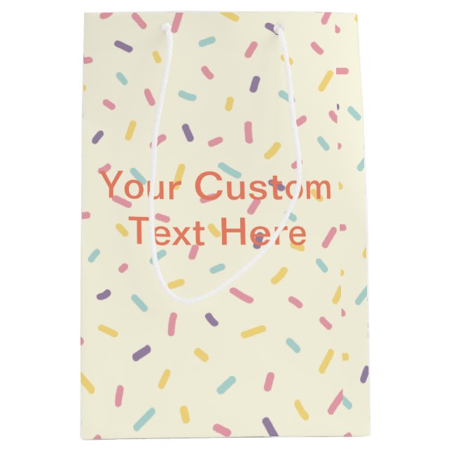 Bolsa de papel personalizado, Personalizable de bo (Anverso)