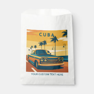 Bolsa De Papel Personalizado Texto Cuba