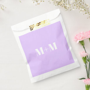 Bolsa De Papel Personalizar con número de letra blanca inicial La