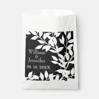 Bolsa De Papel Personalizar nombre, salir en blanco y negro con f