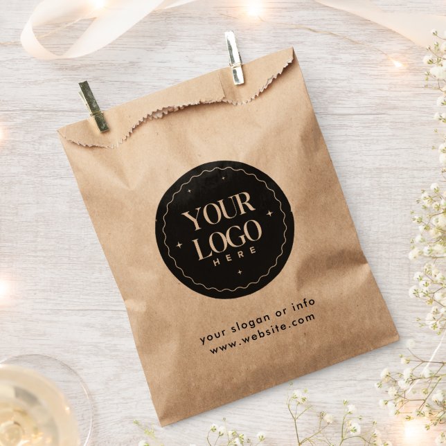 Bolsa De Papel Personalized Company Logo  | Custom Business Gift  (Cortado)