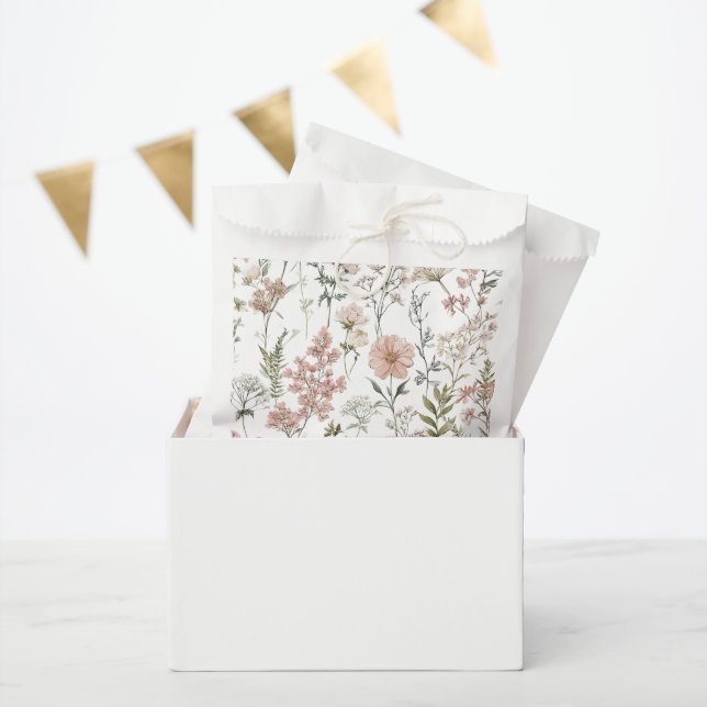 Bolsa De Papel Pétalos Serenos (Fiesta)