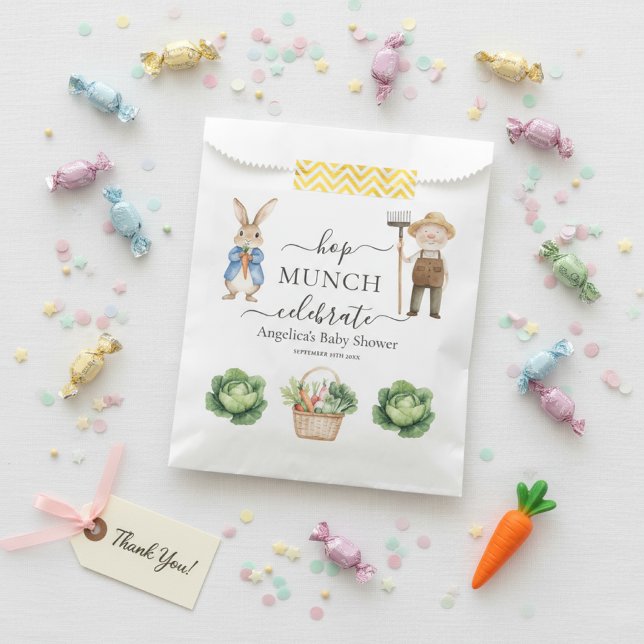 Bolsa De Papel Peter Rabbit Veggies Sr. McGreggor Garden Fiesta (Subido por el creador)