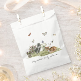 Bolsa De Papel Pícnic en el bosque | Baby Shower de animales del 