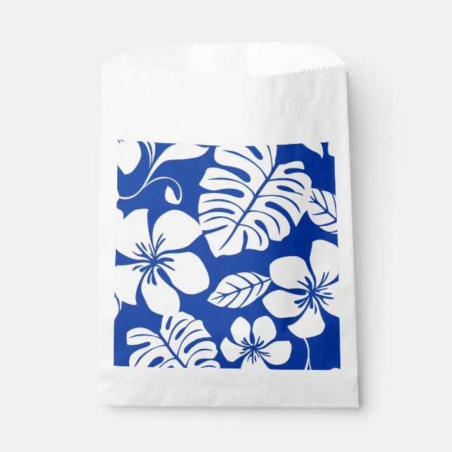 BOLSA DE PAPEL PINK BIKINI (AZUL REAL) (Anverso)